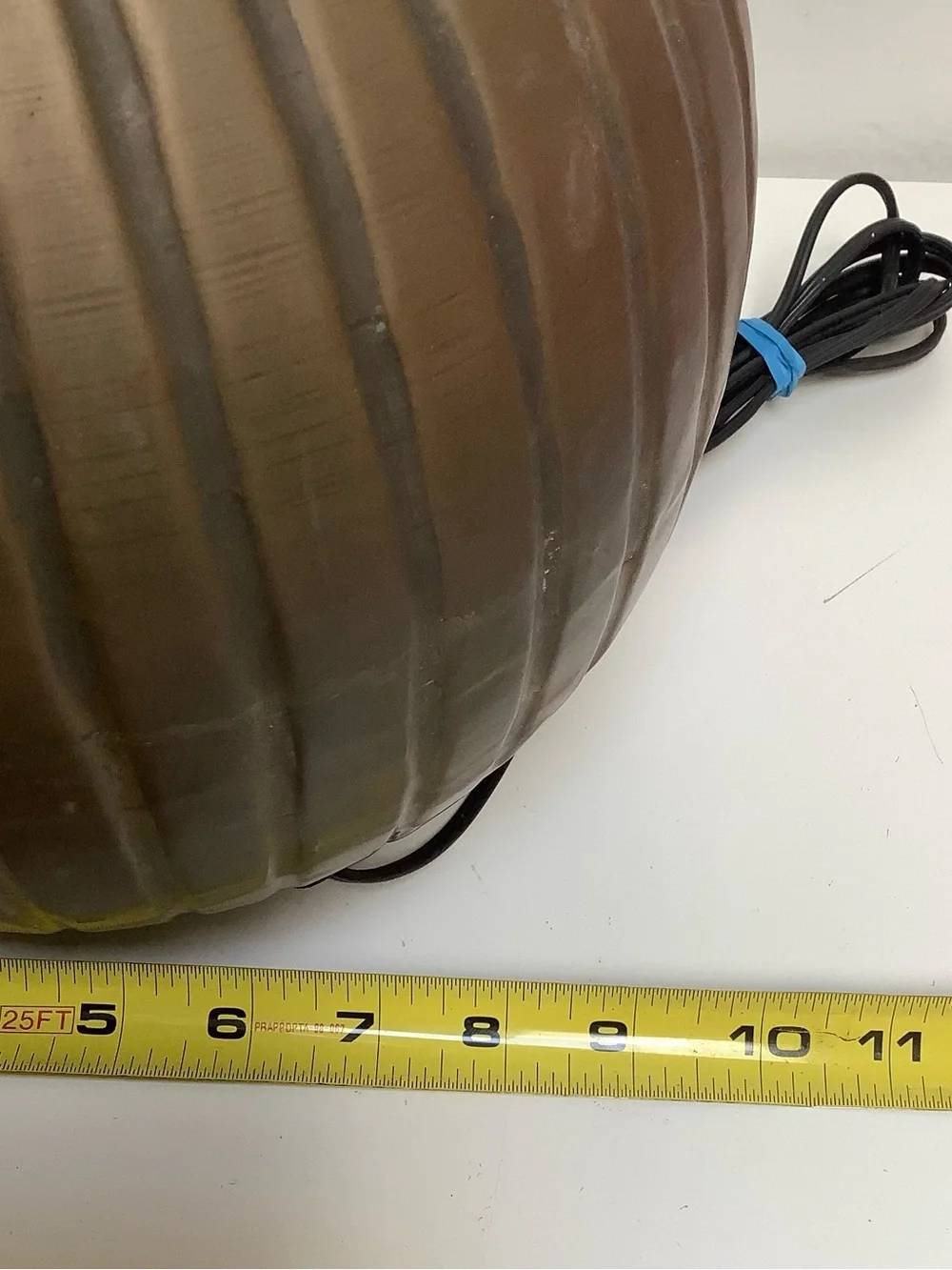 Brass Melon Form Table Lamp 15